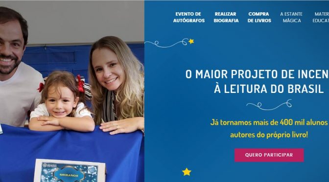 O maior projeto de incentivo à leitura do Brasil.