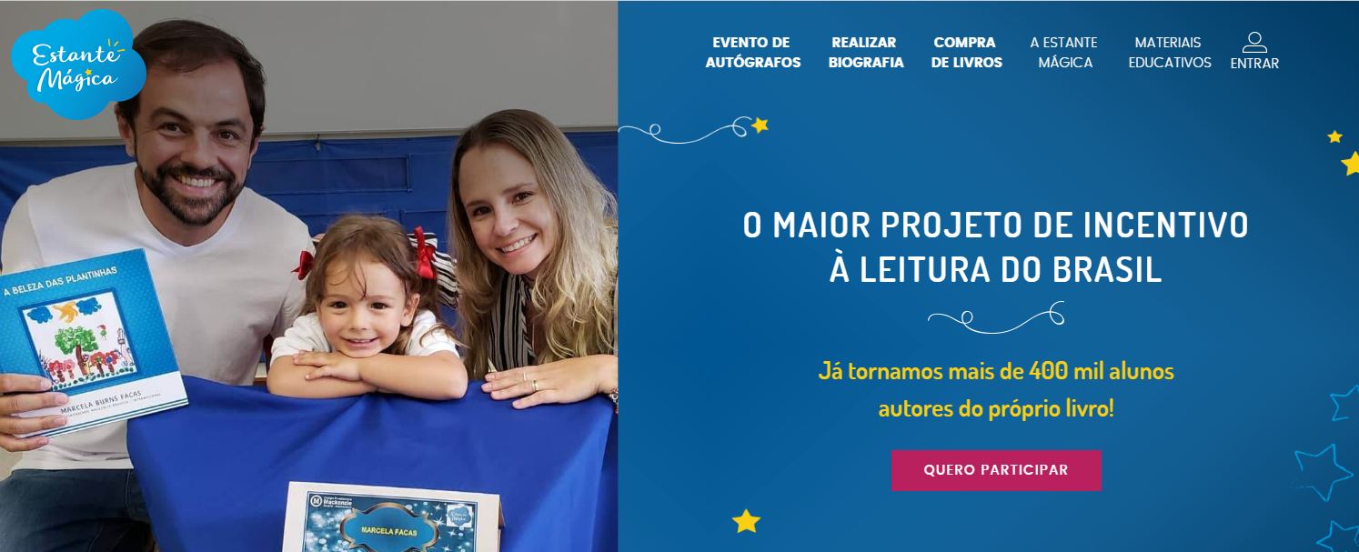 O maior projeto de incentivo à leitura do Brasil.